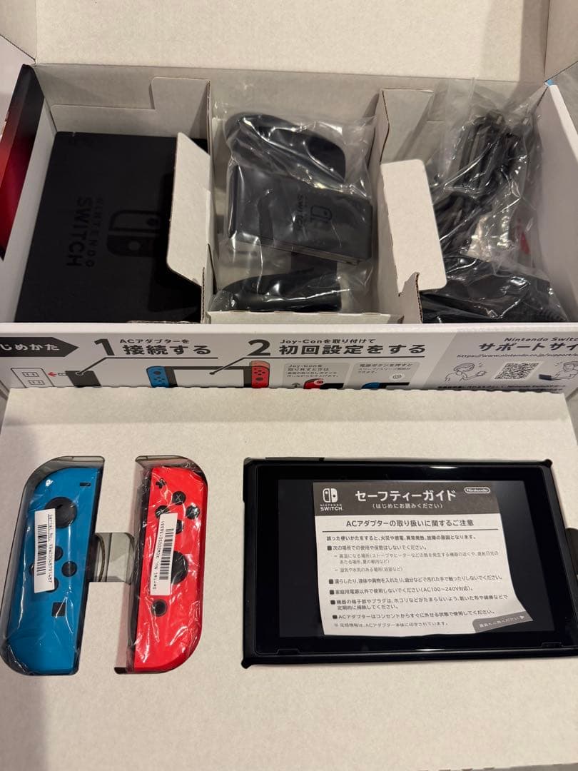 25,000即決⭐︎Nintendo Switch 本体 青/赤 Joy-Con