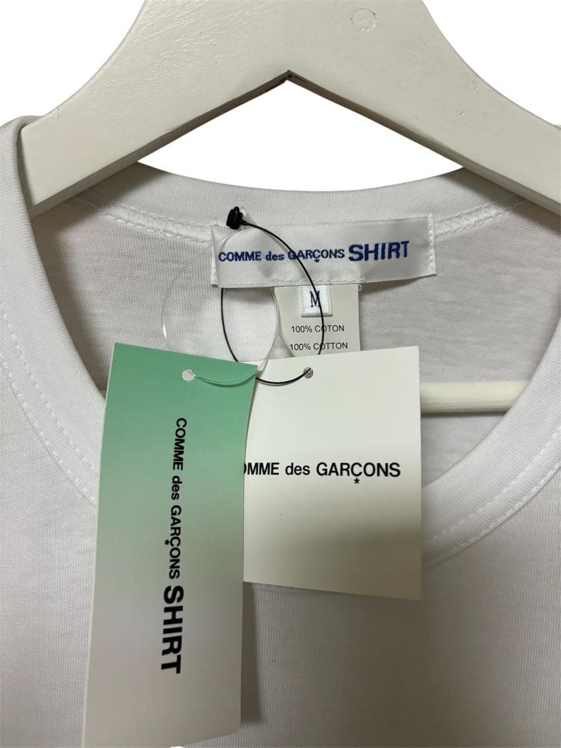 新品未使用 コムデギャルソン シャツ カウズ プリントTシャツ 21AW M