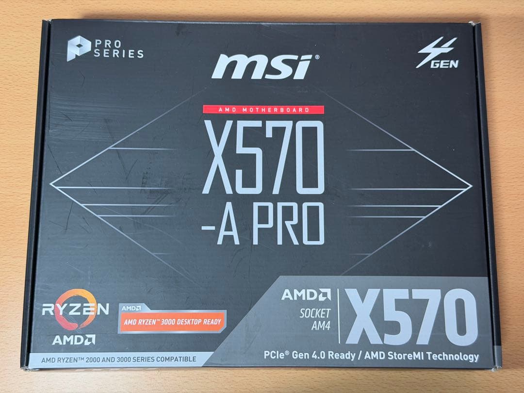 t*パ様 MSI X570-A PRO マザーボード / AMD AM4 X57
