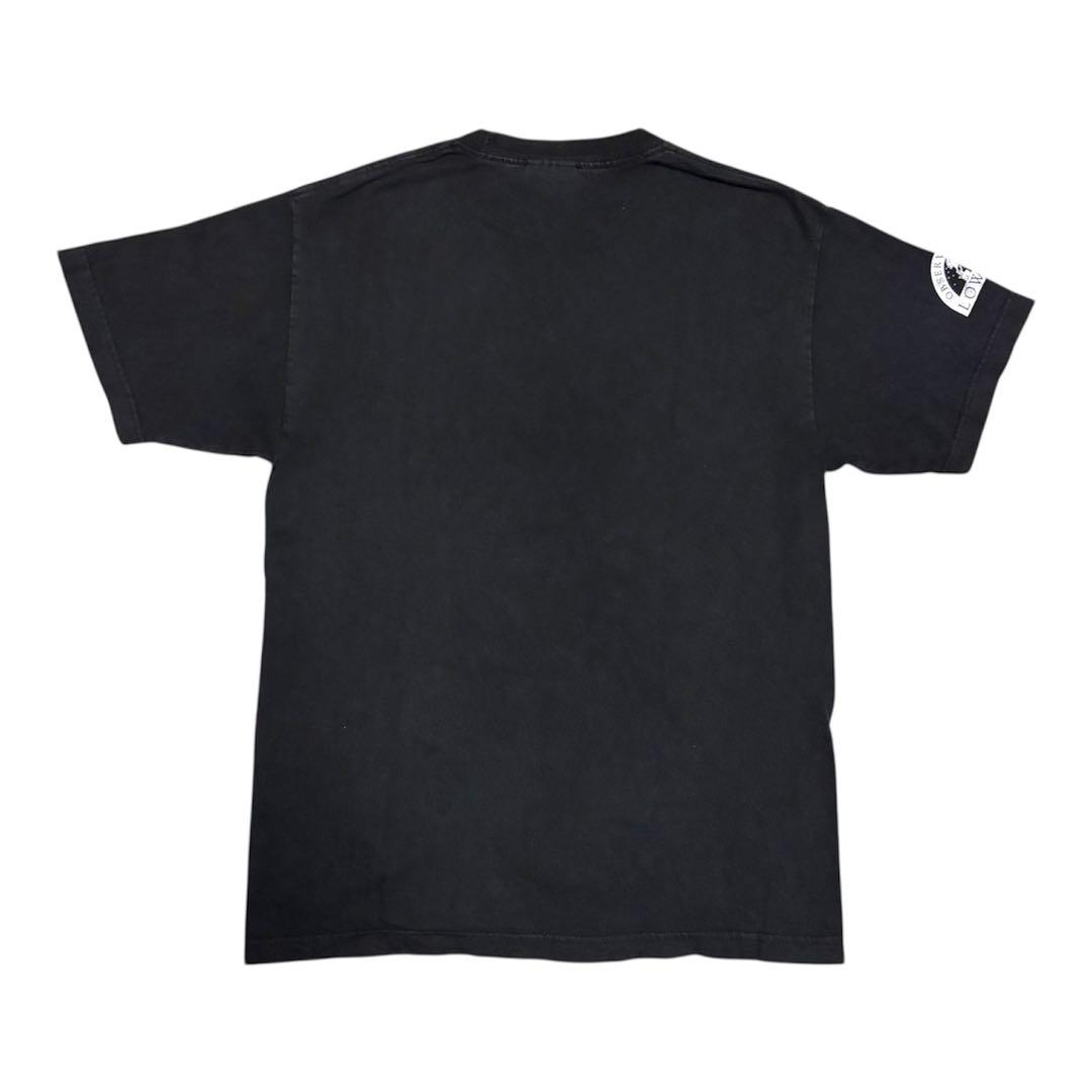 【美品】90's 00's アインシュタイン Tシャツ フェード　蓄光　アート