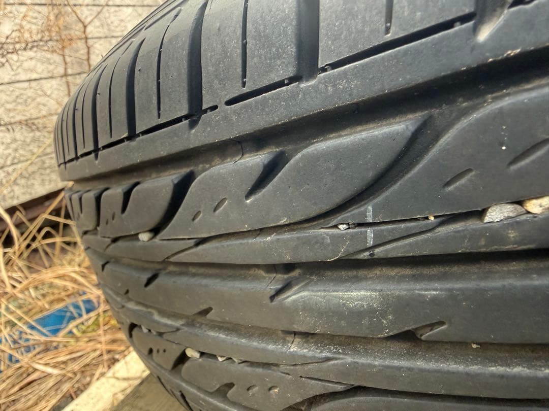 195/65R15 23年製 15×6J 5穴 2本 溝有