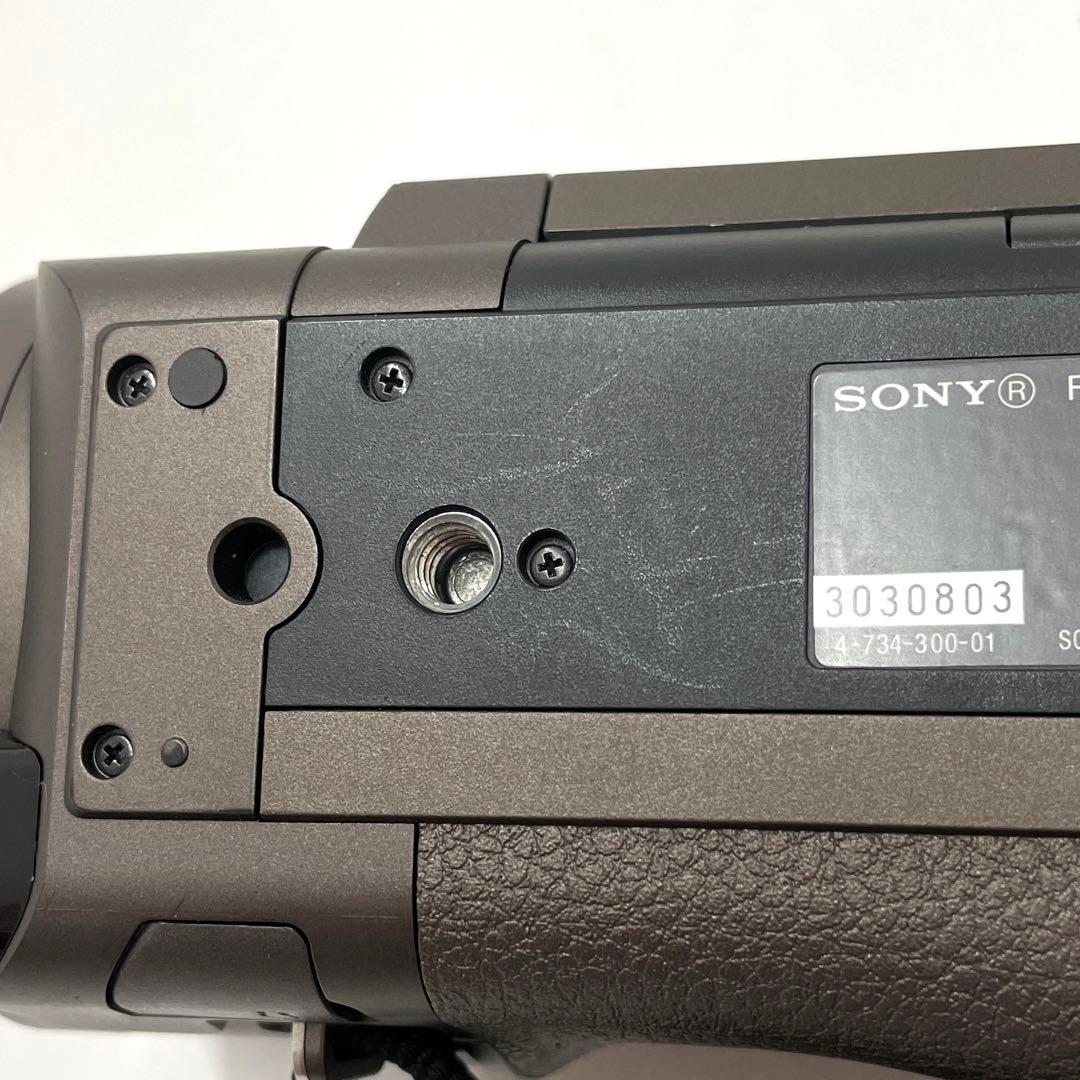 SONY デジタルビデオカメラ ハンディカム FDR-AX45 ブロンズブラウン