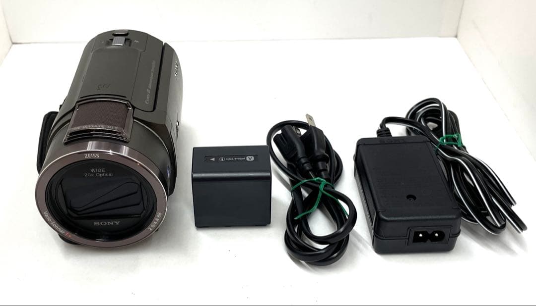 SONY デジタルビデオカメラ ハンディカム FDR-AX45 ブロンズブラウン