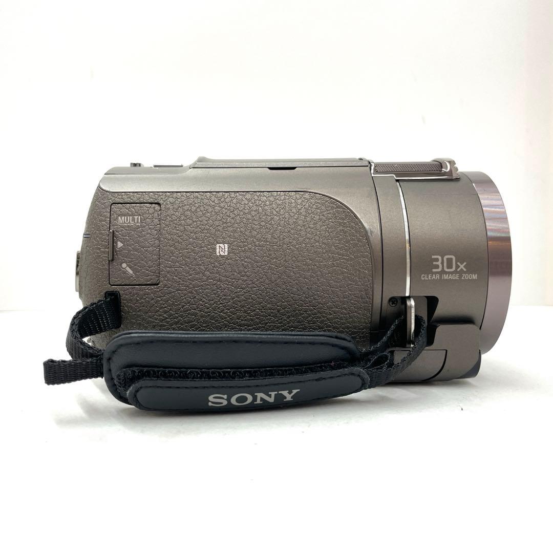 SONY デジタルビデオカメラ ハンディカム FDR-AX45 ブロンズブラウン