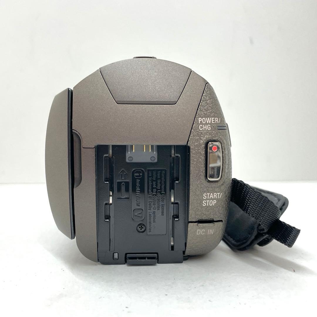 SONY デジタルビデオカメラ ハンディカム FDR-AX45 ブロンズブラウン