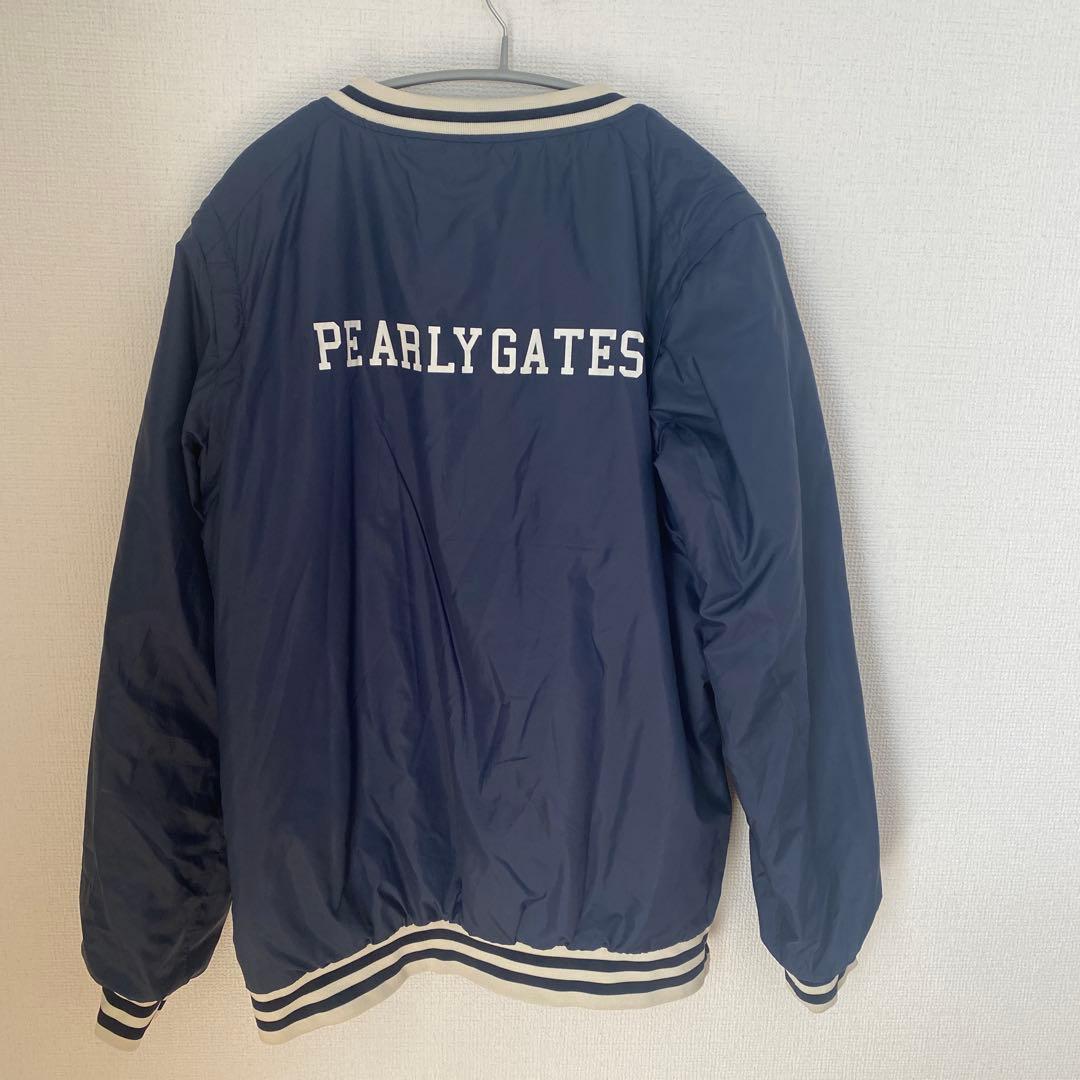 PEARLY GATES リバーシブル ベスト　ジャケット中綿ハーフジップ　5
