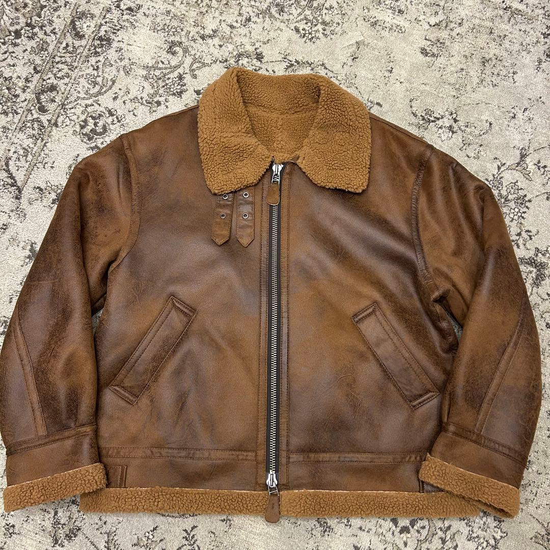 美品　2024年　完売品　ジャーナルスタンダード　フェイクムートンB3 サイズM