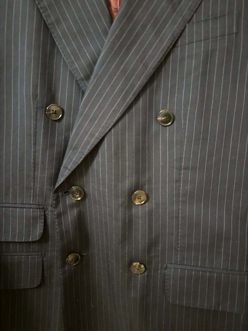 【未使用に近い】GUCCI テーラードジャケット ネイビー 48サイズ