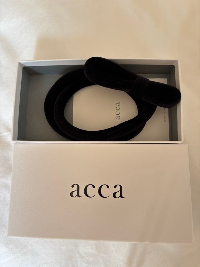 JAL機内販売　Acca ヘアバンド黒