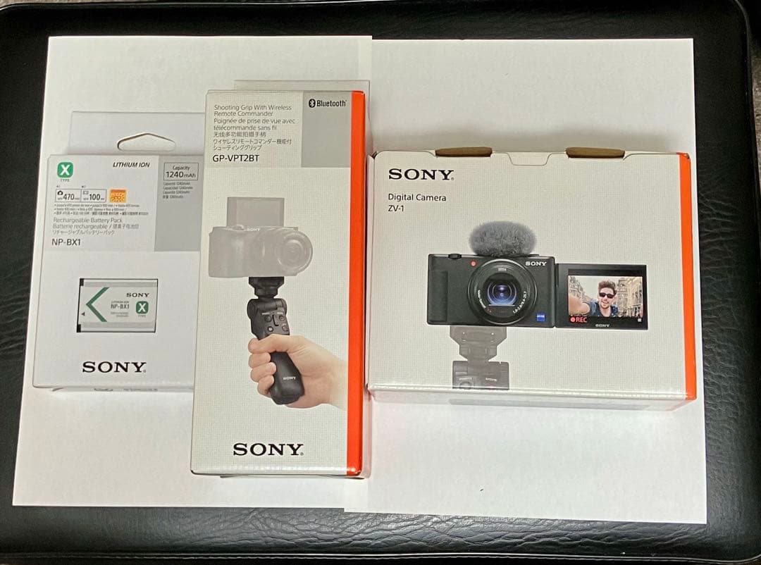 SONY ZV-1G シューティンググリップキット 美品