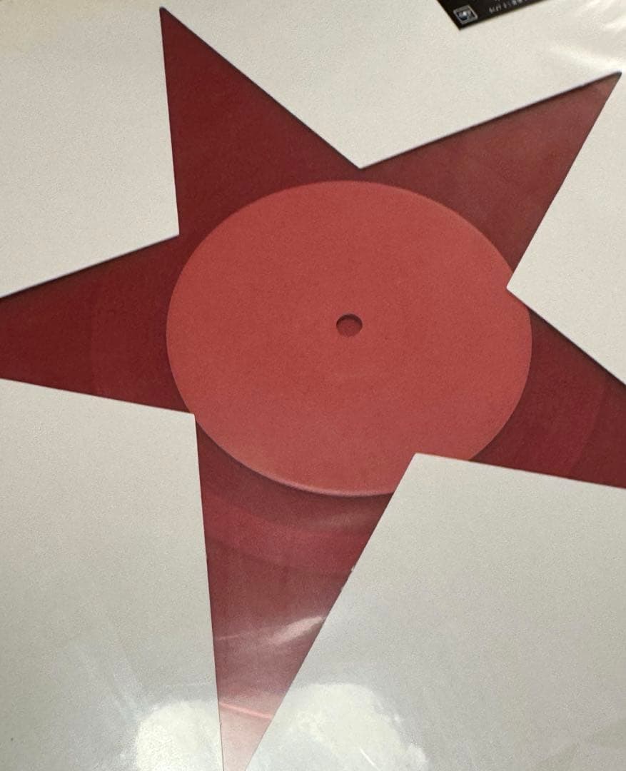 日本限定Blackstar DAVID BOWIEレコードJapan Red