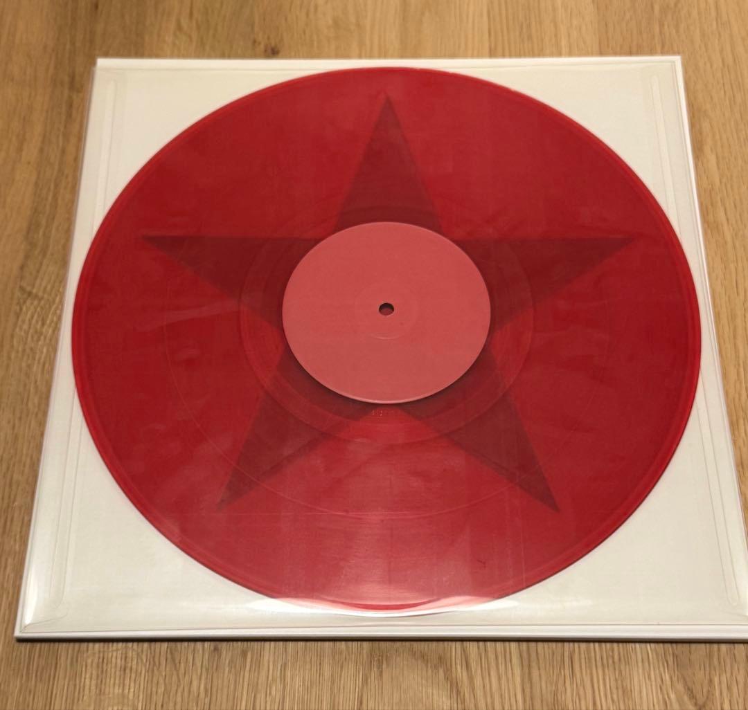 日本限定Blackstar DAVID BOWIEレコードJapan Red