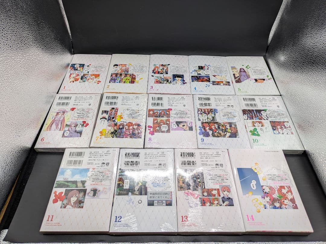【未開封あり】五等分の花嫁 フルカラー版 全14巻 BOX付き