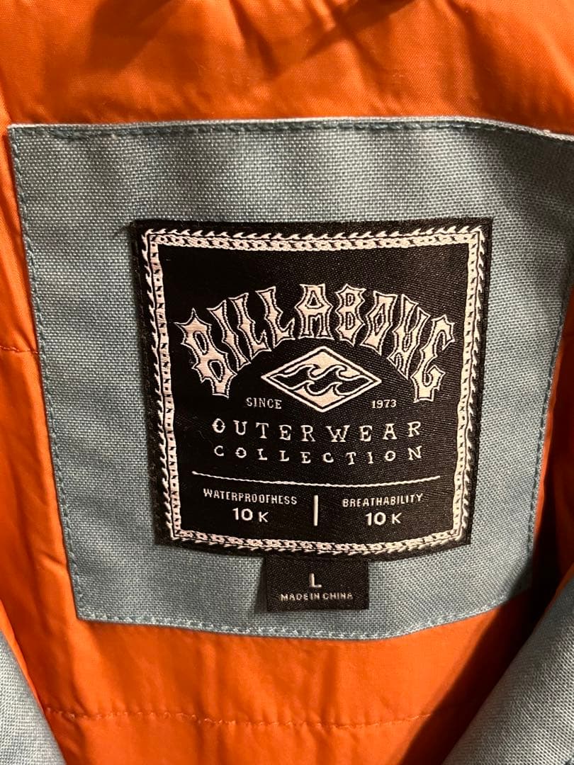 BILLABONG スノーボードウェア　上　Lサイズ　プルオーバー　かぶり