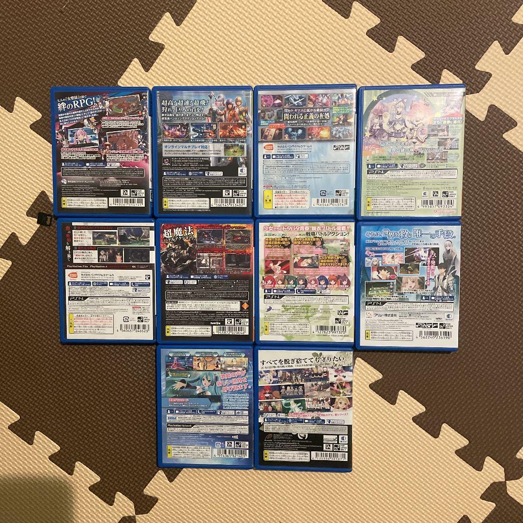 プレーステーションVitaソフトセット バラ売り可