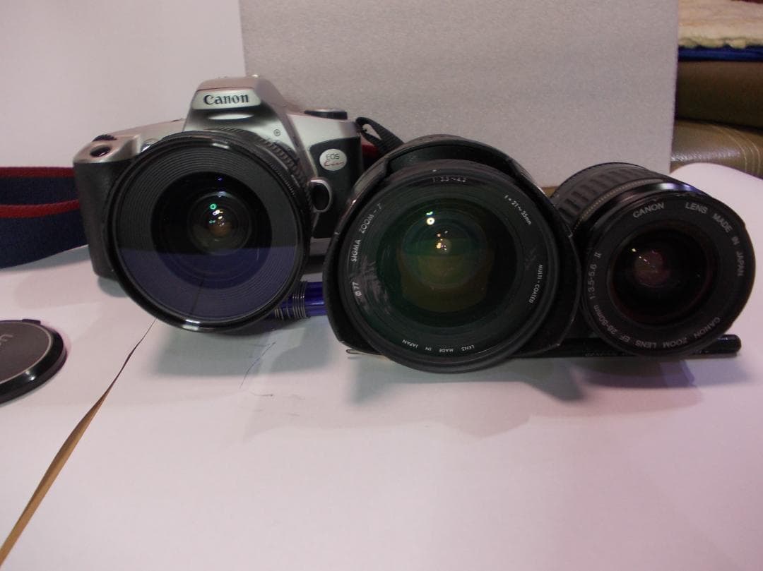 Canon 一眼レフカメラとレンズ3本セット