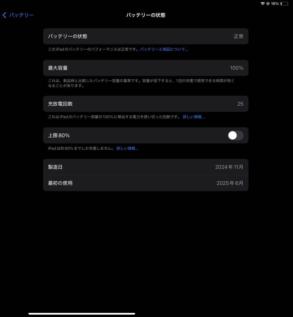 『San』iPad Air M2 13インチ　ブルー