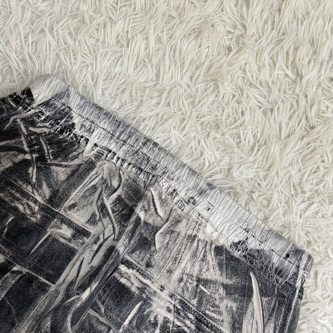 17277✨RICK OWENS DRKSHDW サルエル デニムパンツ グレー