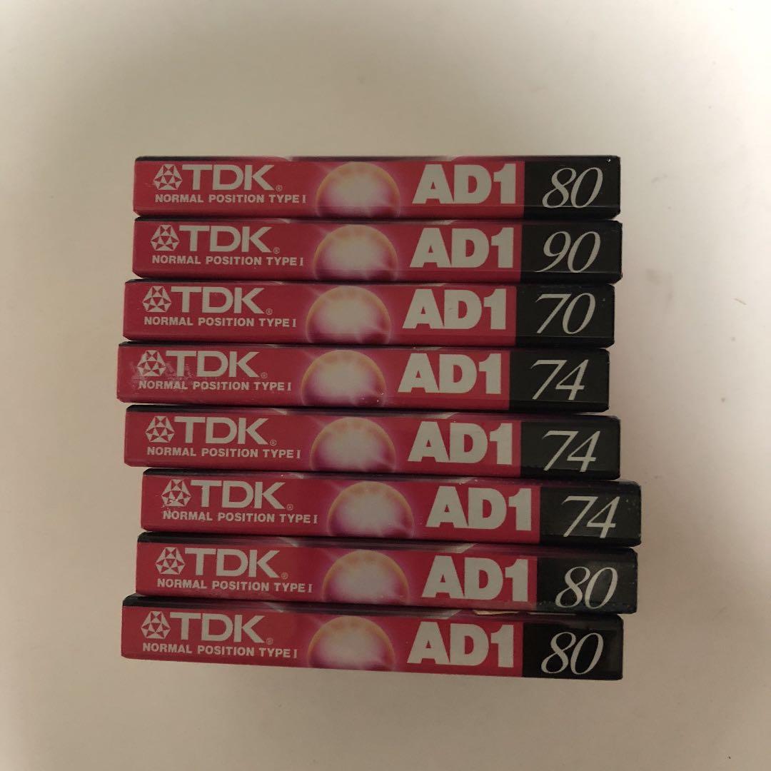 70）TDK AD1 カセットテープ