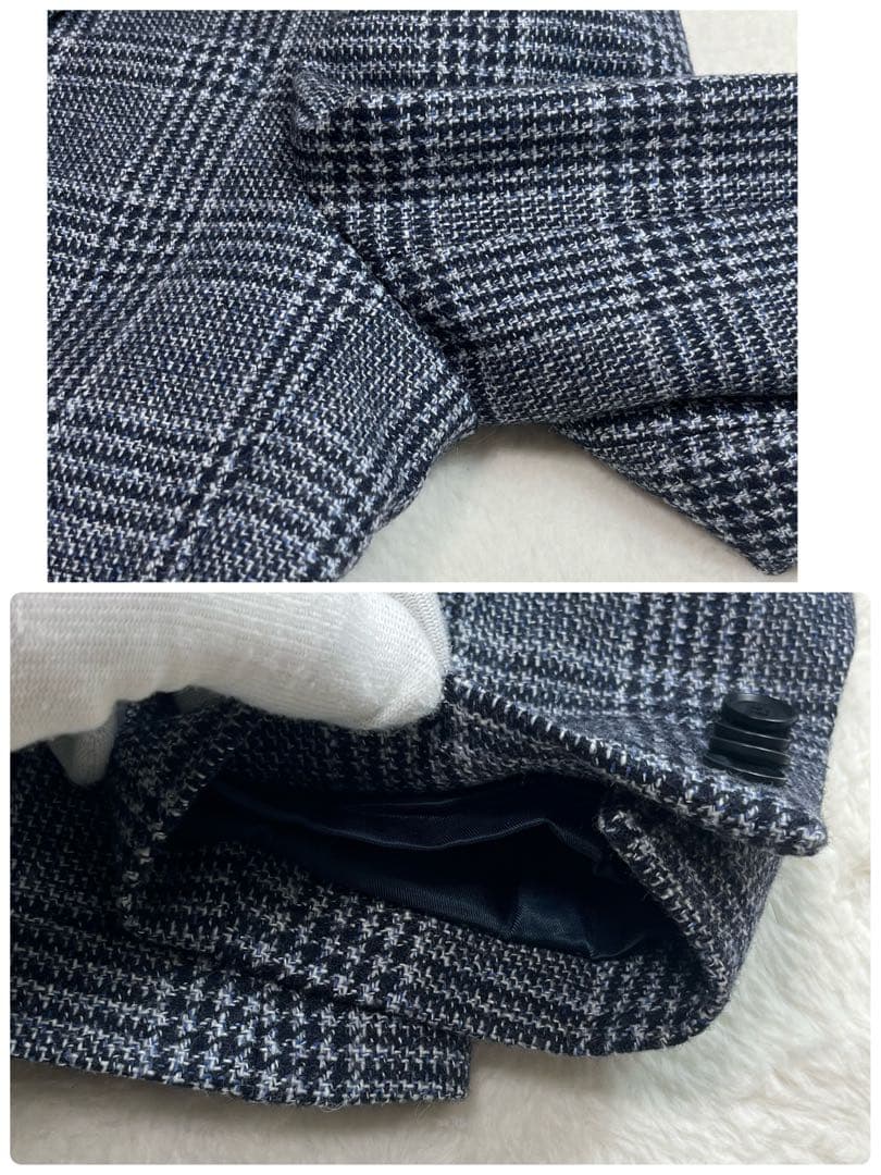 テッドベイカー　TED BAKER ジャケット　カシミヤ　グレンチェック　2