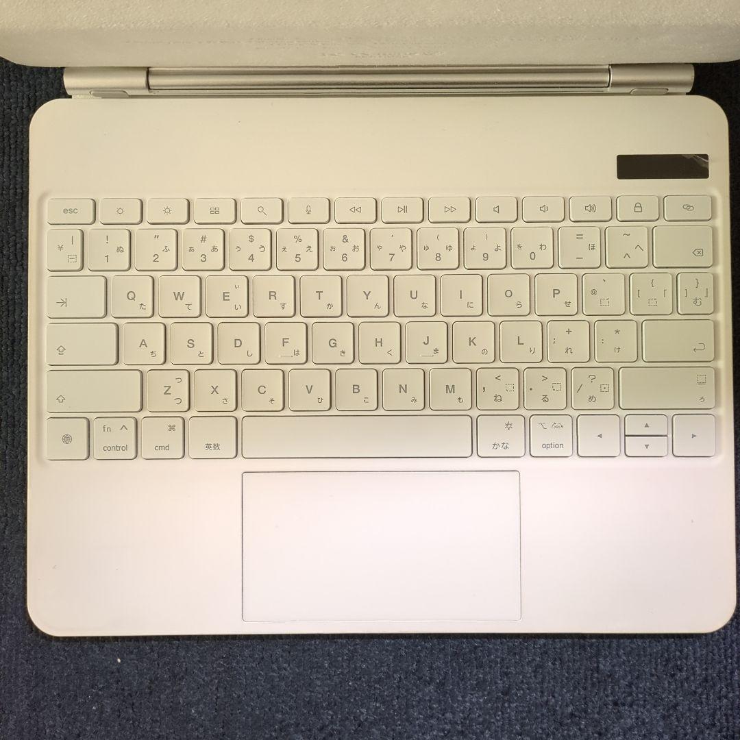 goojodoq iPadワイヤレスキーボードケース 12.9インチ(ホワイト)