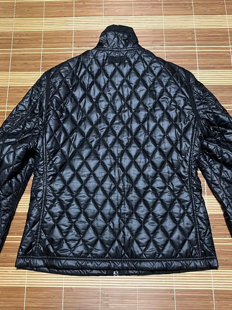【極上品】BURBERRY 多機能 コート 黒 LL バーバリー モッズ