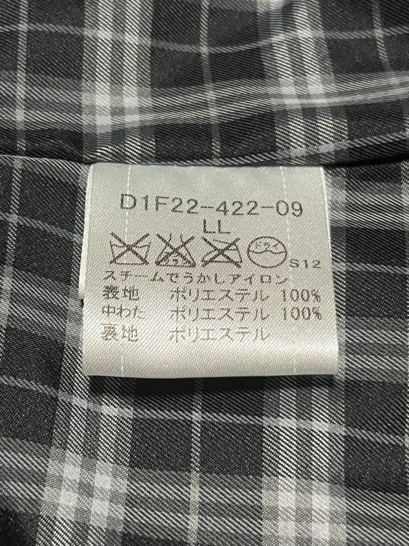 【極上品】BURBERRY 多機能 コート 黒 LL バーバリー モッズ
