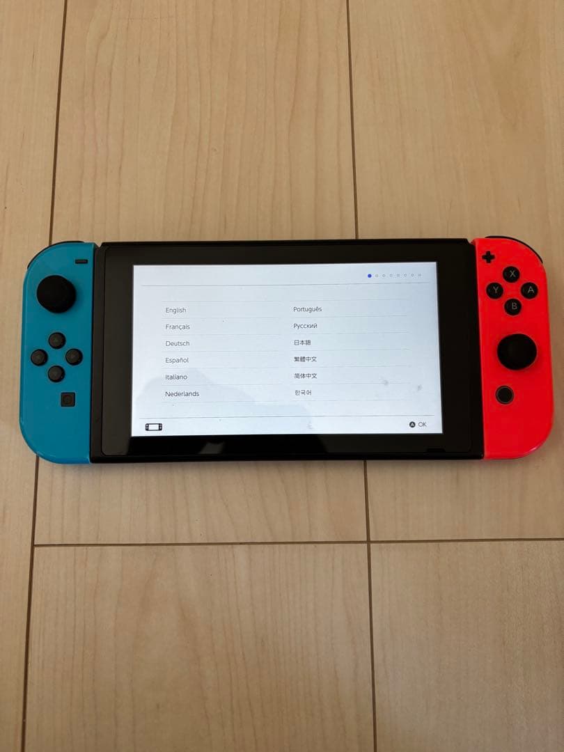 M*K様 Nintendo Switch ネオンブルー/ネオンレッド 本体