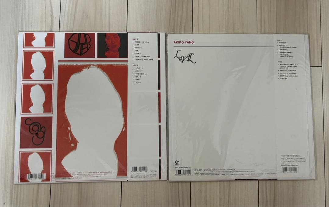 矢野顕子　2点セットレコード　新品未使用