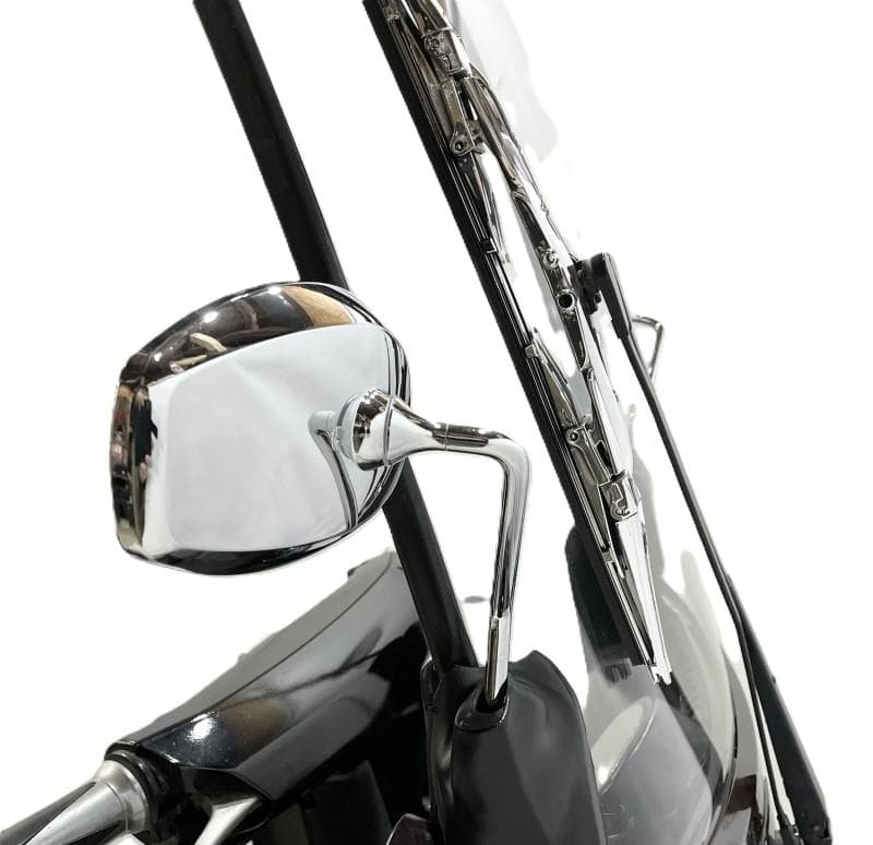 ホンダジャイロキャノピー メッキバックミラー（左右セット）