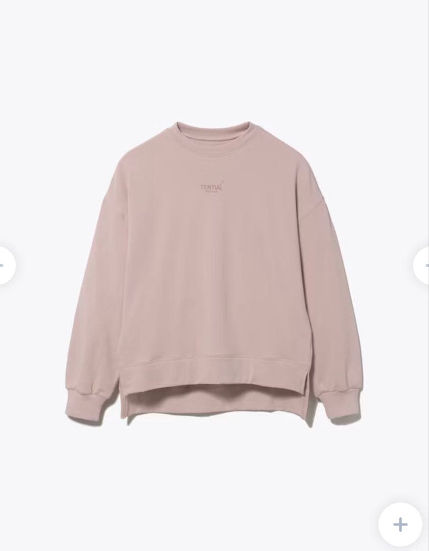 TENTIAL BAKUNE スウェット上下セット s スモークピンク