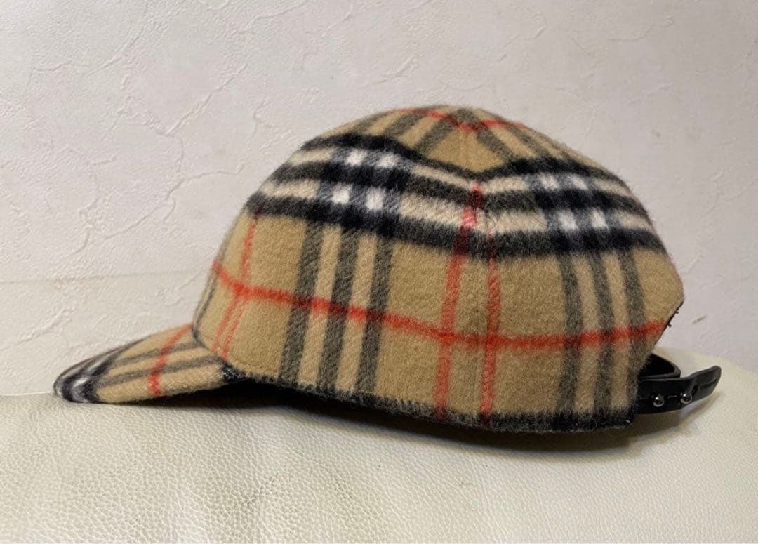 Burberry バーバリー　ウール　キャップ　L