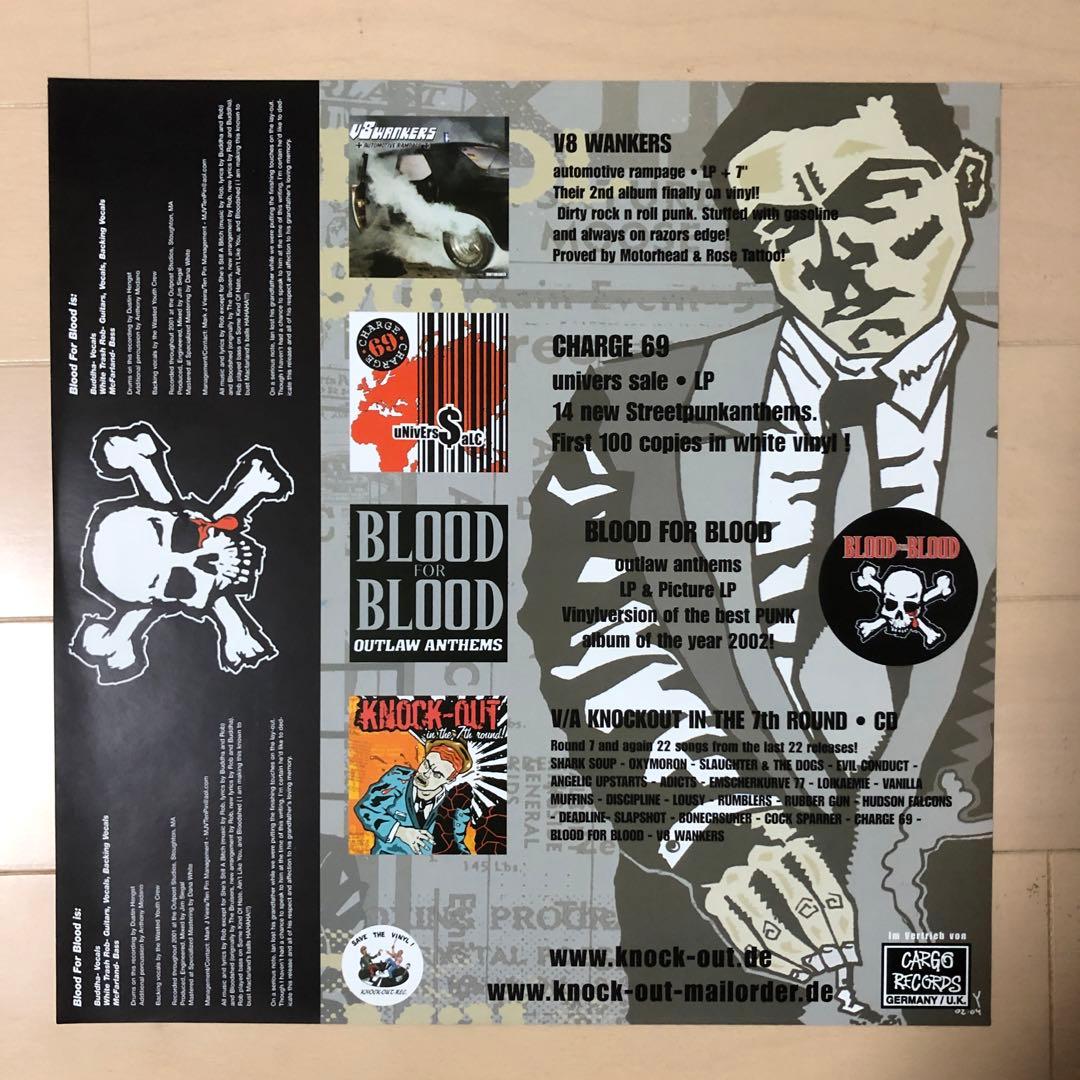 洋楽 BLOOD FOR BLOOD /OUTLAW ANTHEMS