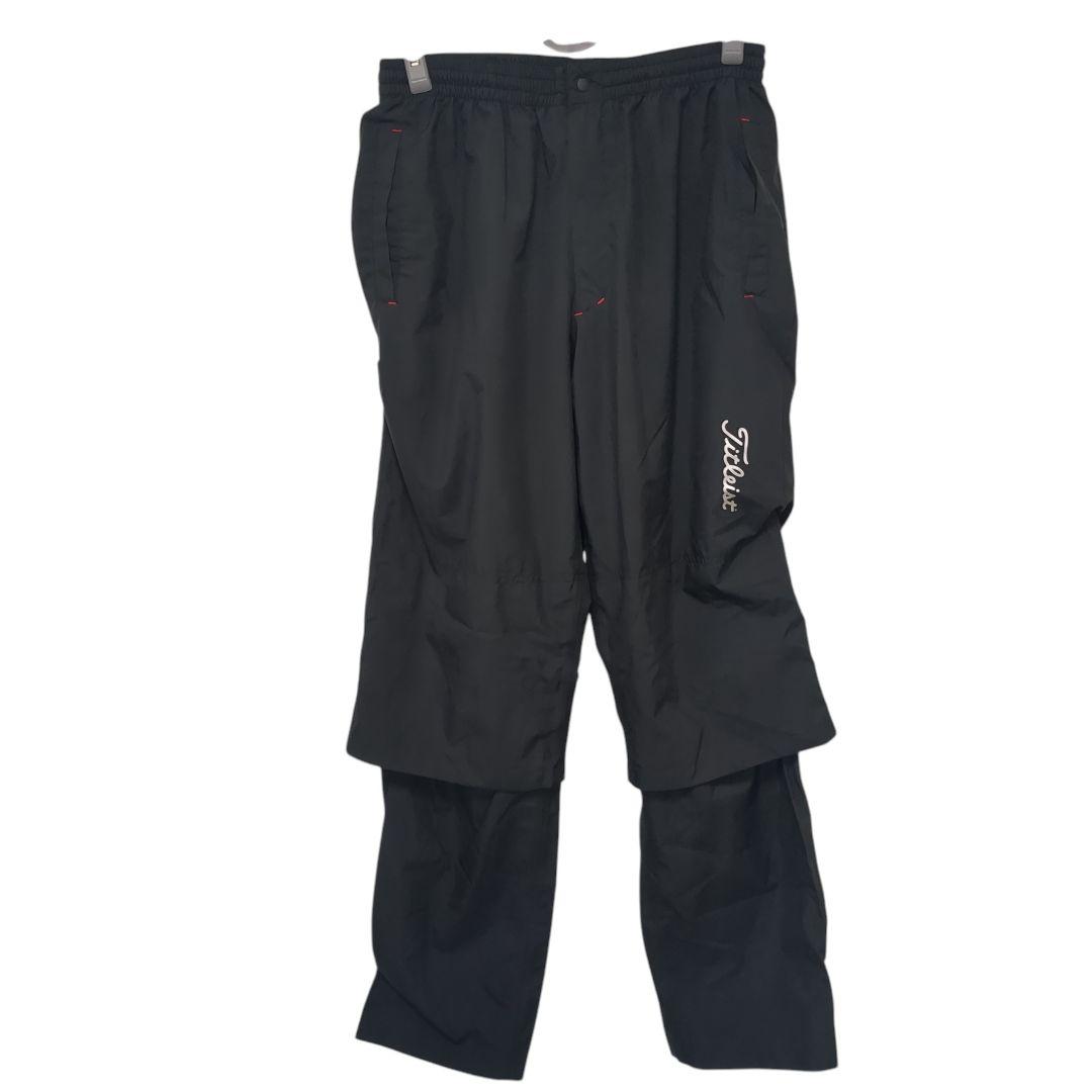 【美品】タイトリスト ゴルフ レインウェア 上下セット 3L（2XL） 黒