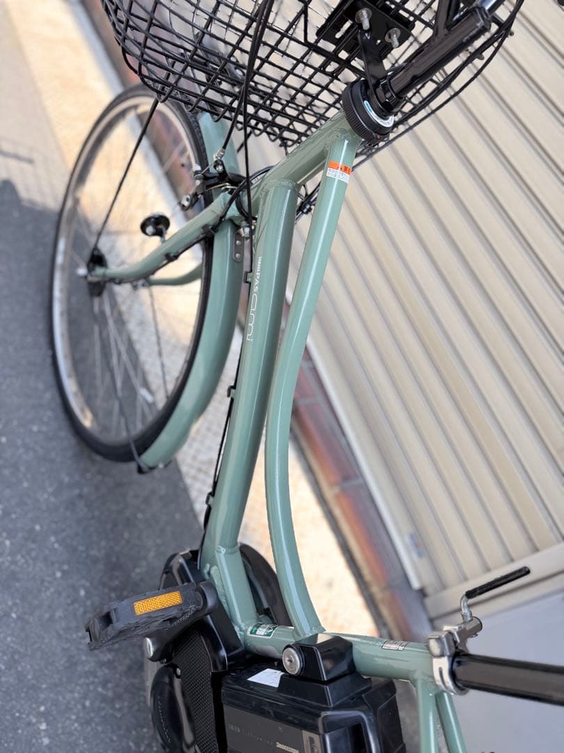 大阪府　ヤマハ　電動アシスト自転車 シティタイプ ミントグリーン