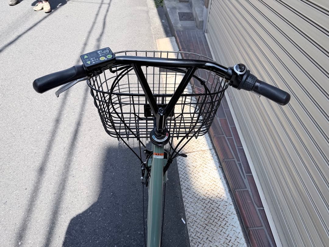 大阪府　ヤマハ　電動アシスト自転車 シティタイプ ミントグリーン