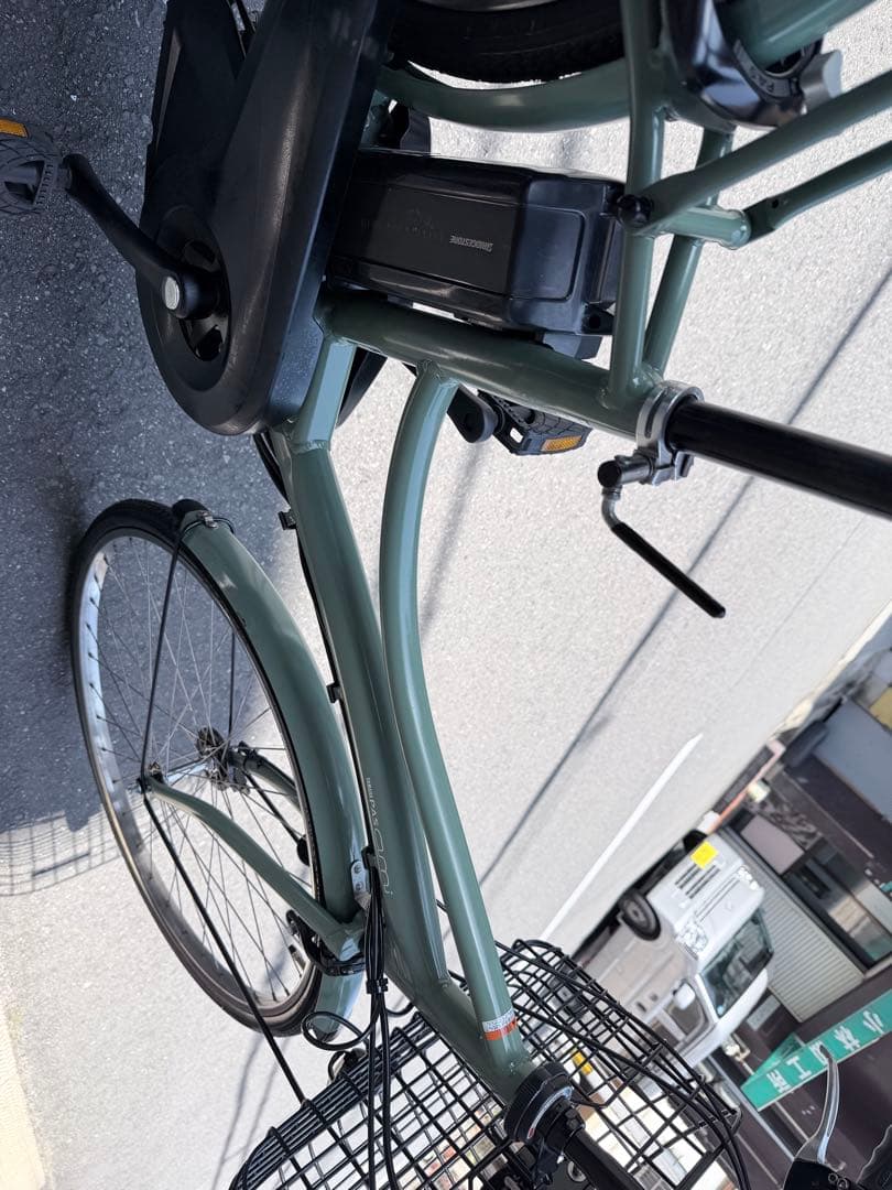 大阪府　ヤマハ　電動アシスト自転車 シティタイプ ミントグリーン