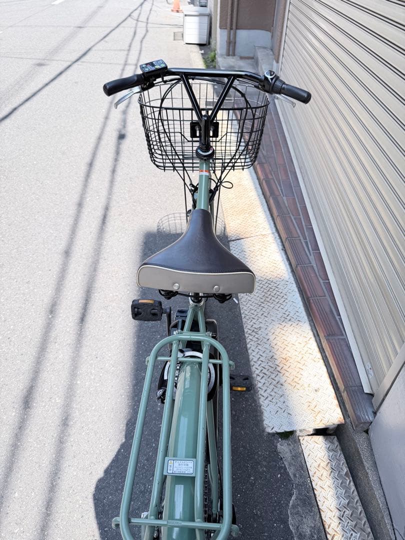 大阪府　ヤマハ　電動アシスト自転車 シティタイプ ミントグリーン