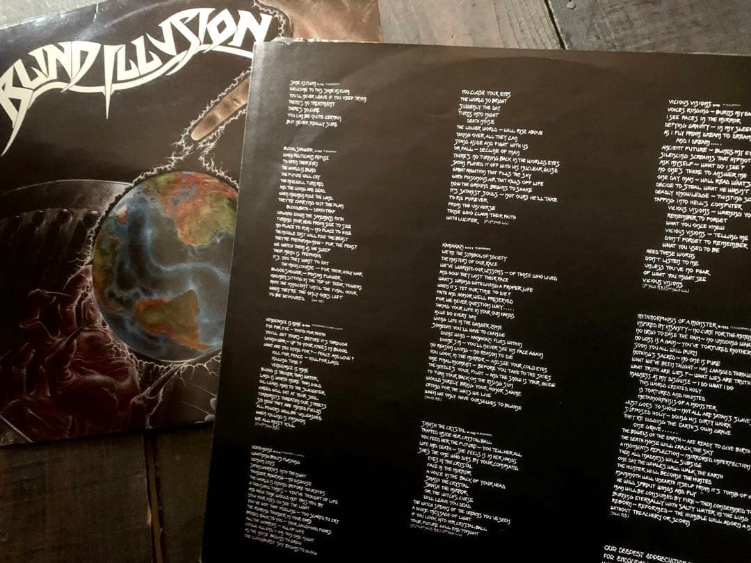 洋楽 BLIND ILLUSION - The Sane Asylum