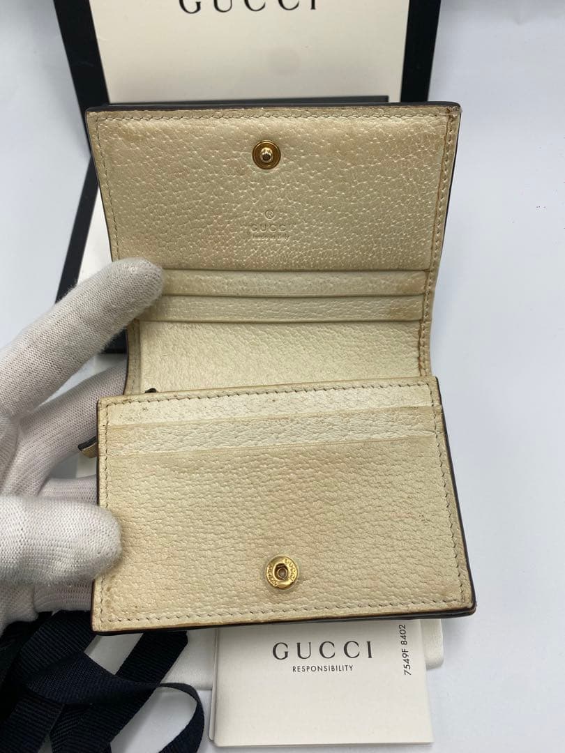 GUCCI グッチ 財布 シェリーライン GG マーモント オフィディア