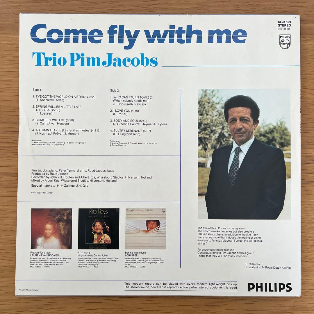 ORG 美盤 TRIO PIM JACOBS /COME FLY WITH ME