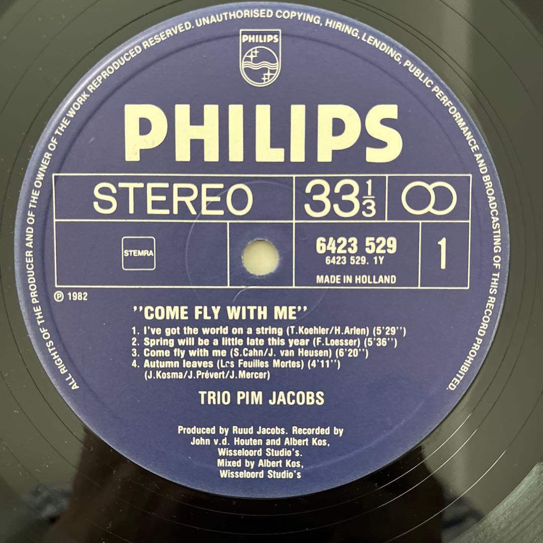 ORG 美盤 TRIO PIM JACOBS /COME FLY WITH ME
