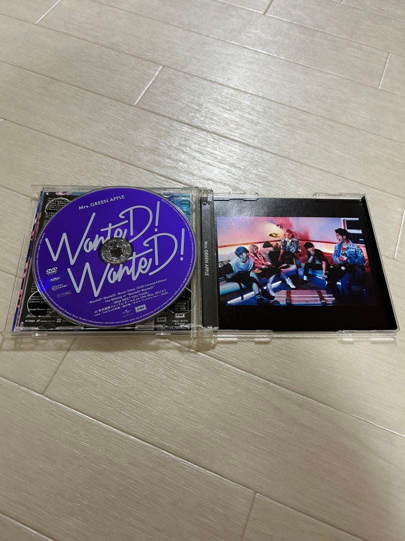 Mrs.GREEN APPLE初回限定盤DVD付　WanteD! WanteD!