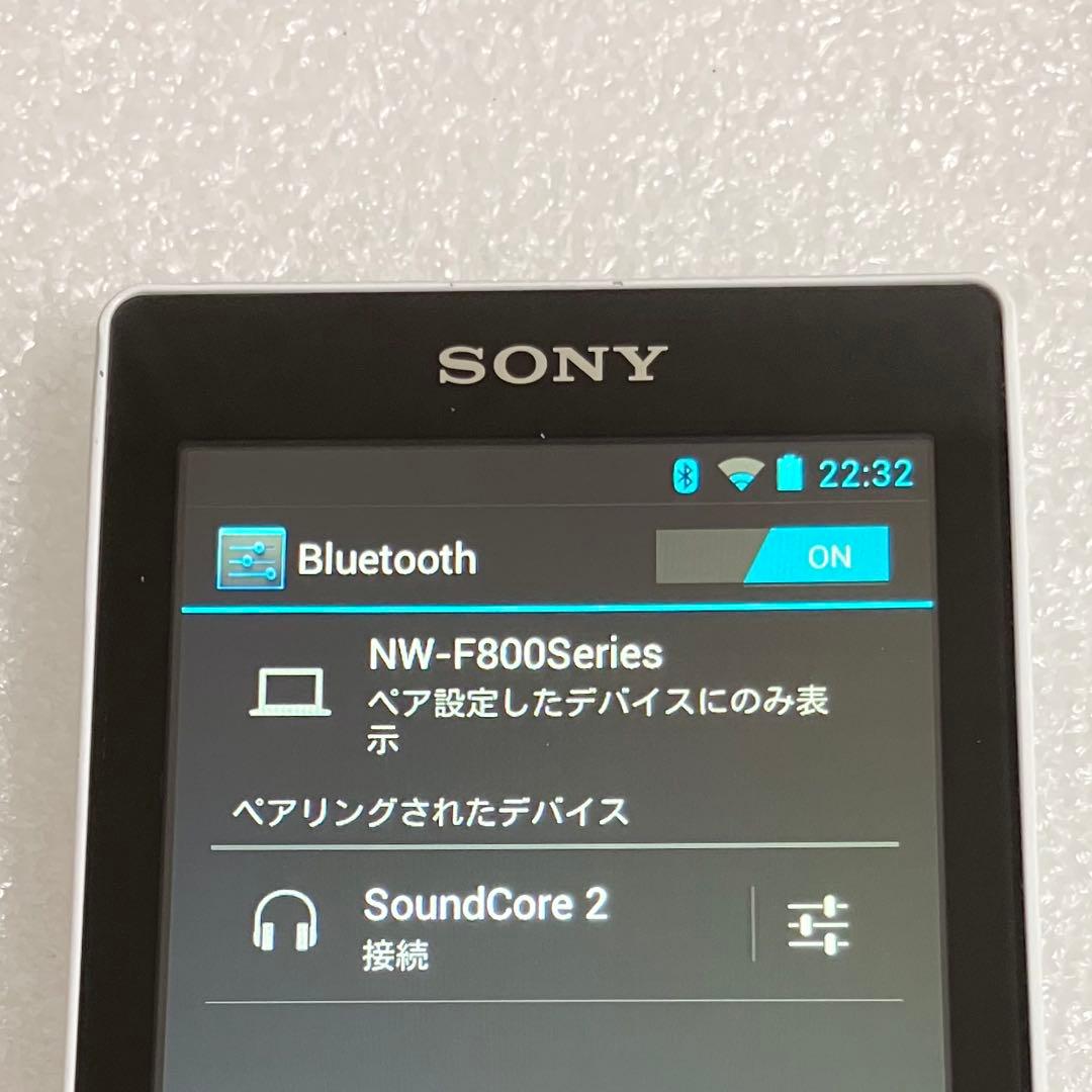 【バッテリー良好】SONY ウォークマン　NW-F806 32GB