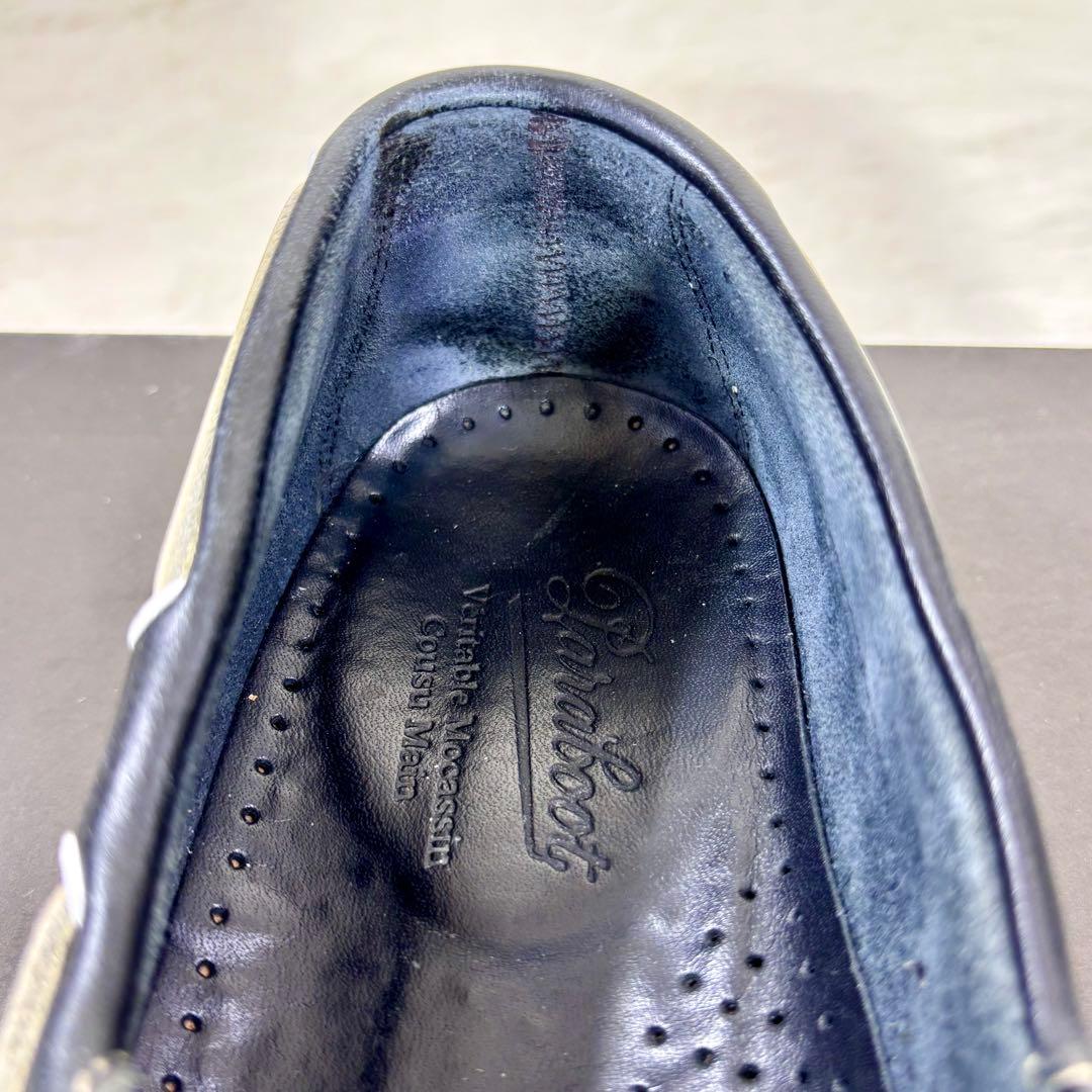 paraboot デッキシューズ 25.0 バース ネイビー パラブーツ