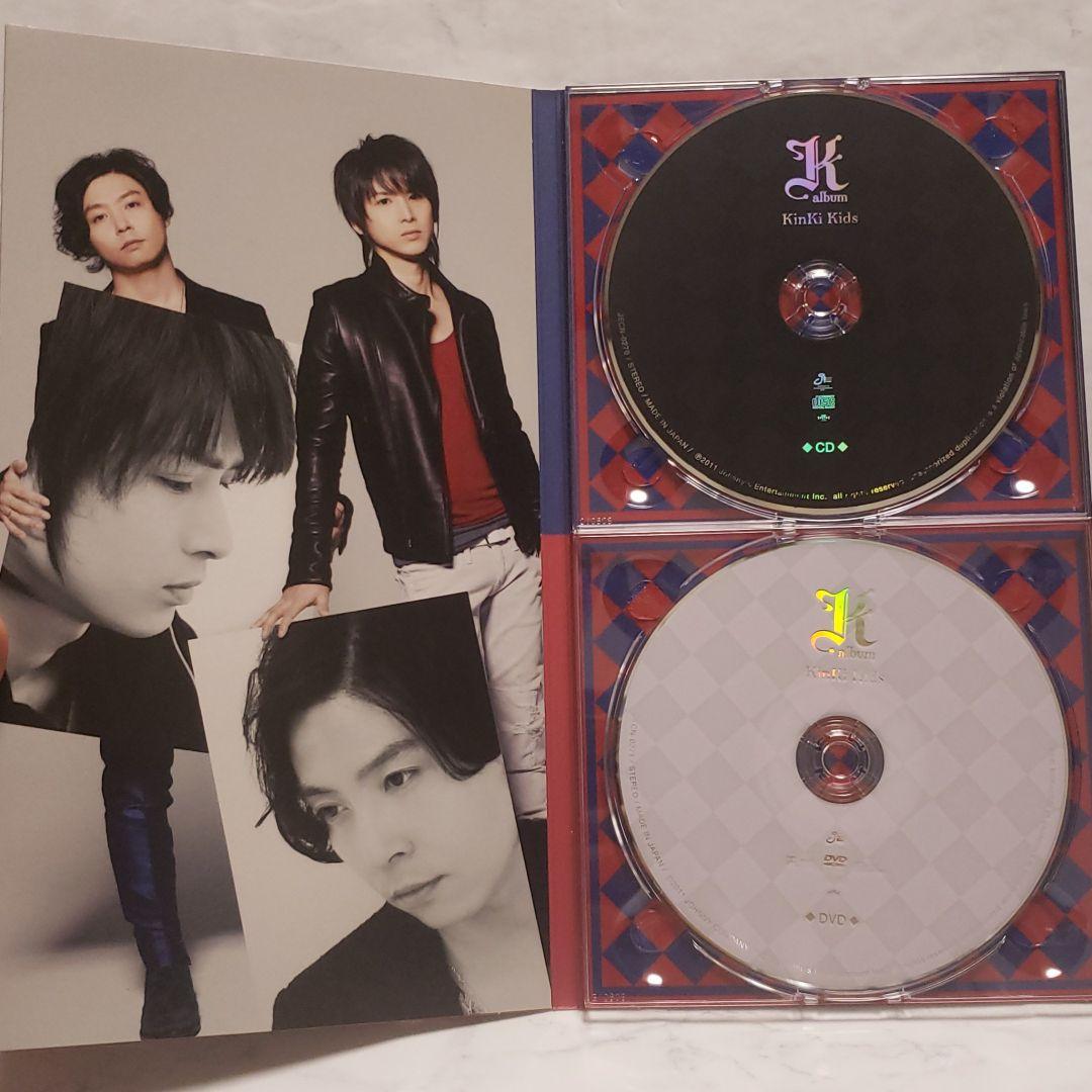 K album 初回限定　KinKi Kids CD DVD