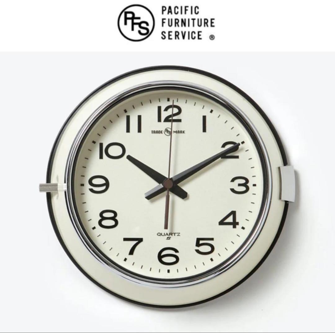 【美品】P.F.S.×SEIKO ウォールクロック 船舶時計バス時計 防塵 防湿