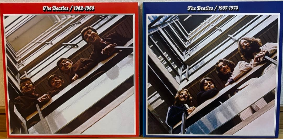 デアゴスティーニBeatlesビートルズレコード2点赤盤青盤DeAGOSTINI
