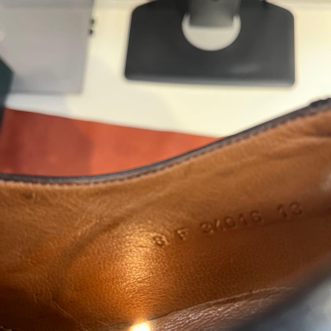パラブーツ Uチップ シャンボード ブラック UK8.0 paraboot