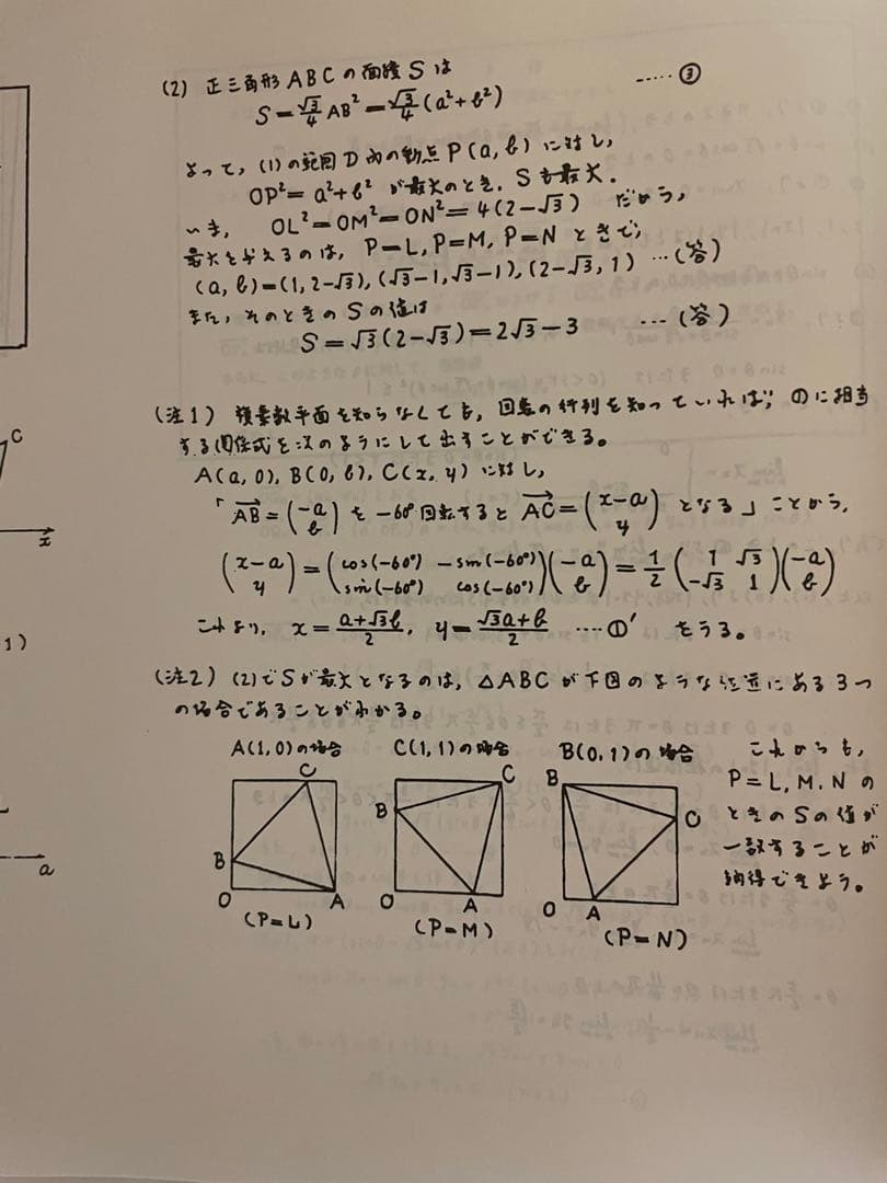駿台　東大理系数学　過去問と解答、解説